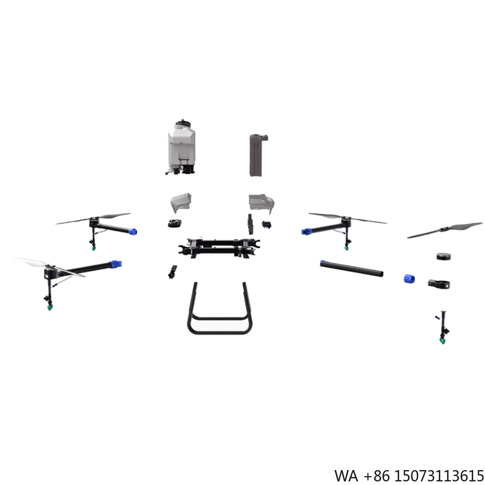 Drone Flight Controller - เครื่องพ่นยาทางการเกษตรควบคุมการบินด้วยระบบ GPS ความแม่นยำสูง พร้อมอุปกรณ์หลัก ได้แก่ ปั๊ม