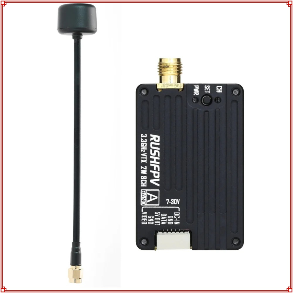 Drone Antenna - 2026 ใหม่ RUSHFPV 3.3G 2W VTX