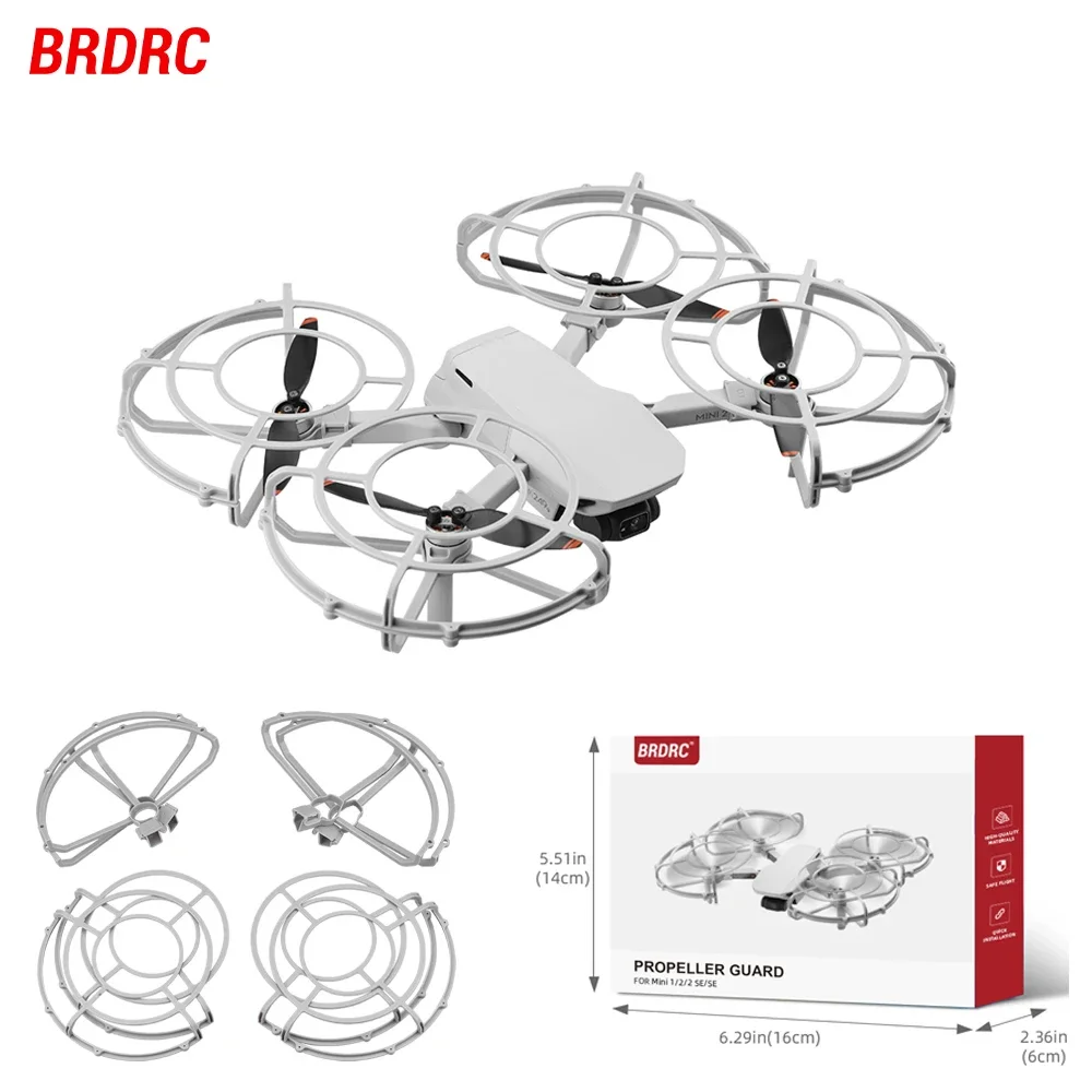 Drone Propeller Guard - BRDRC ใบพัดสําหรับ DJI Mini 4 K/Mini