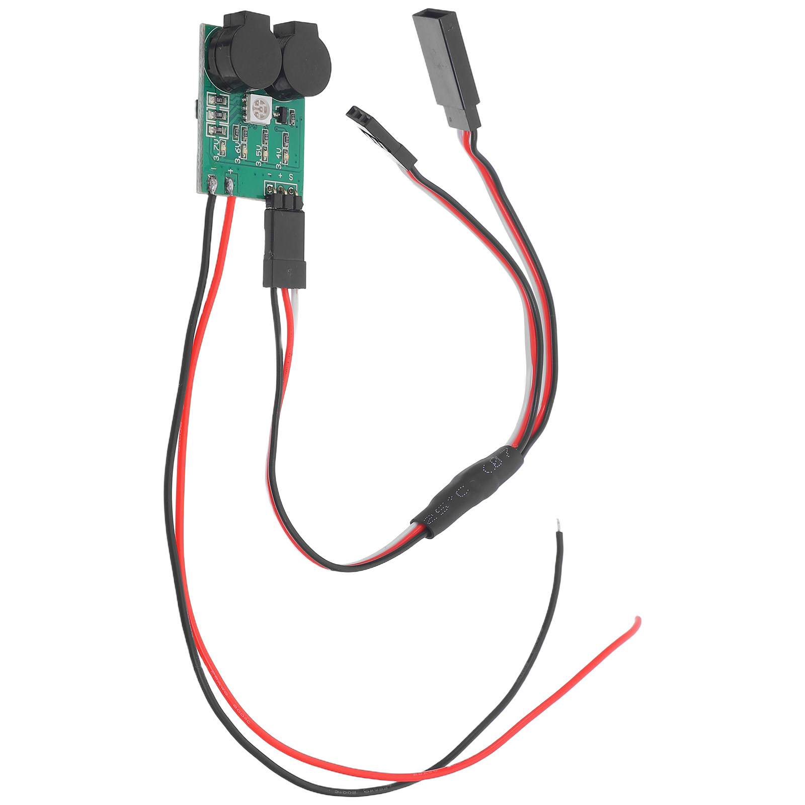 Drone Buzzer - สัญญาณเตือนแรงดันไฟฟ้าแบบมินิสำหรับโดรน ระบบป้องกันการสูญเสียแรงดันไฟฟ้าสำหรับเครื่องบินบังคับวิทยุ พร้อมการแจ้งเตือนการดับไฟฟ้าแบบเรียลไทม์