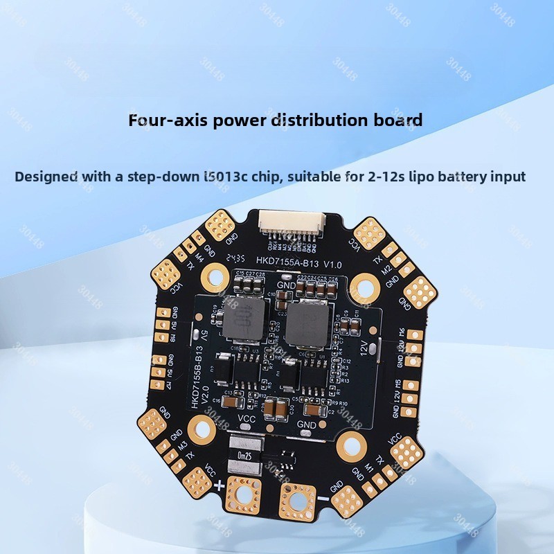 บอร์ดจ่ายไฟกระแสสูง 12S สำหรับ - Drone Power Distribution Board บทวิจารณ์และราคา