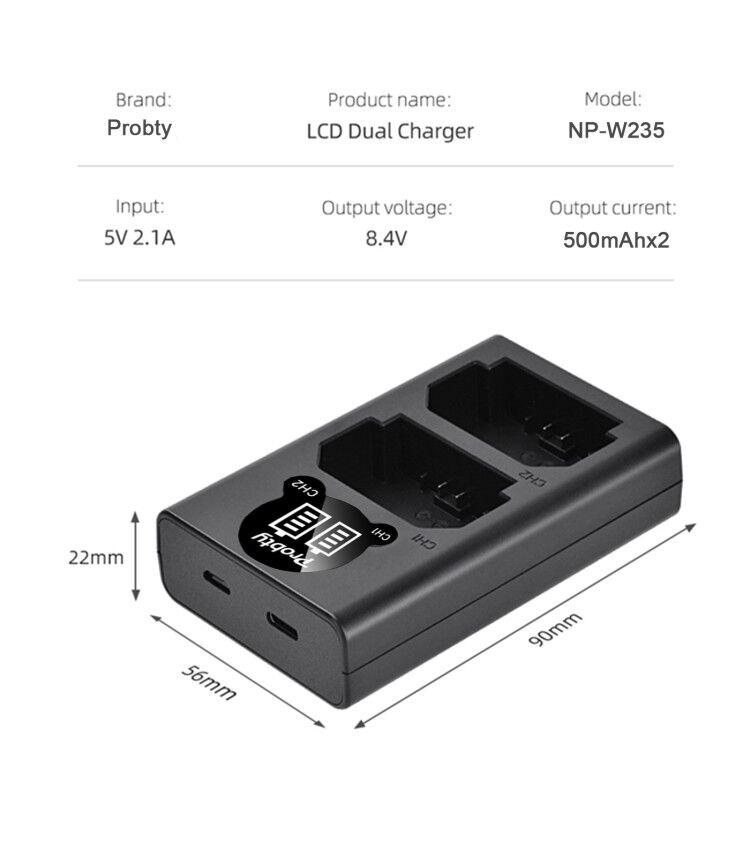 แบตเตอรี่ 2200mAh NP-W235 พร้อ - Drone Battery บทวิจารณ์และราคา