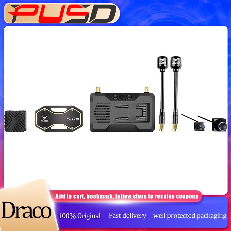 HGLRC Draco A1/A2 5.8Ghz HD VT - Drone Transmitter บทวิจารณ์และราคา