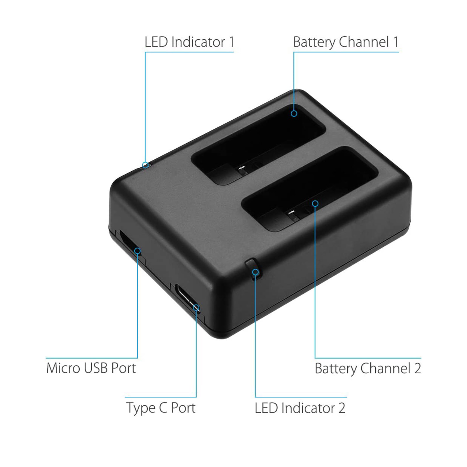 เหมาะสำหรับที่ชาร์จ GOPRO Hero - Drone Battery บทวิจารณ์และราคา