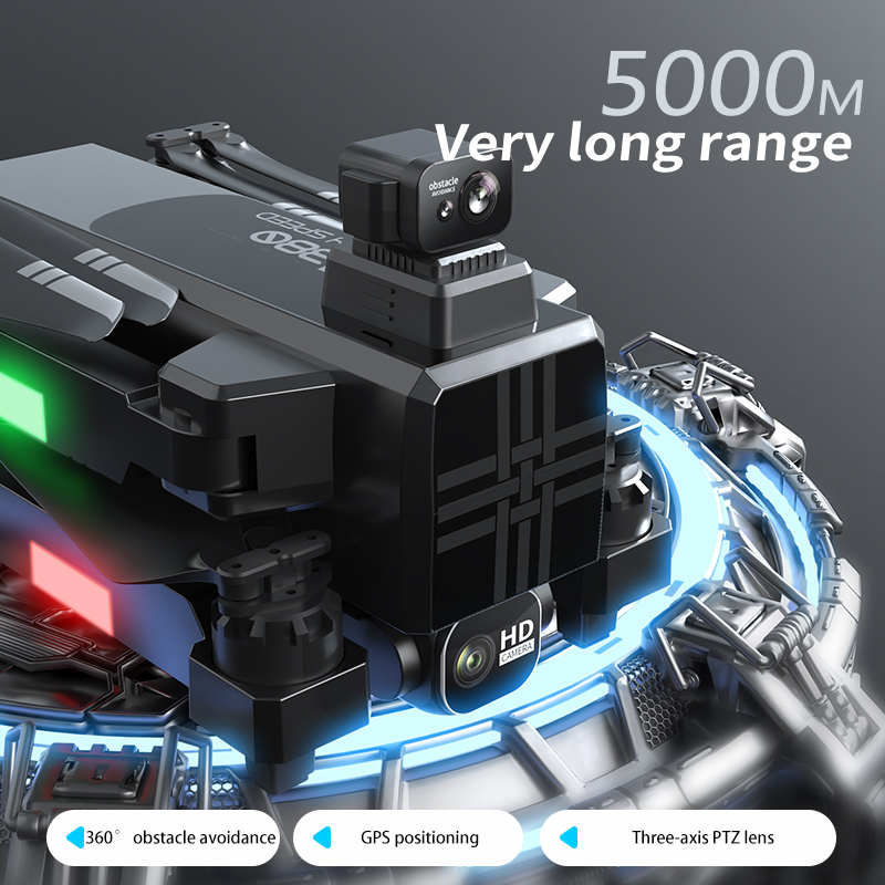 โดรน A380 4K HD ระบบป้องกันการ - Drone Gps Module บทวิจารณ์และราคา