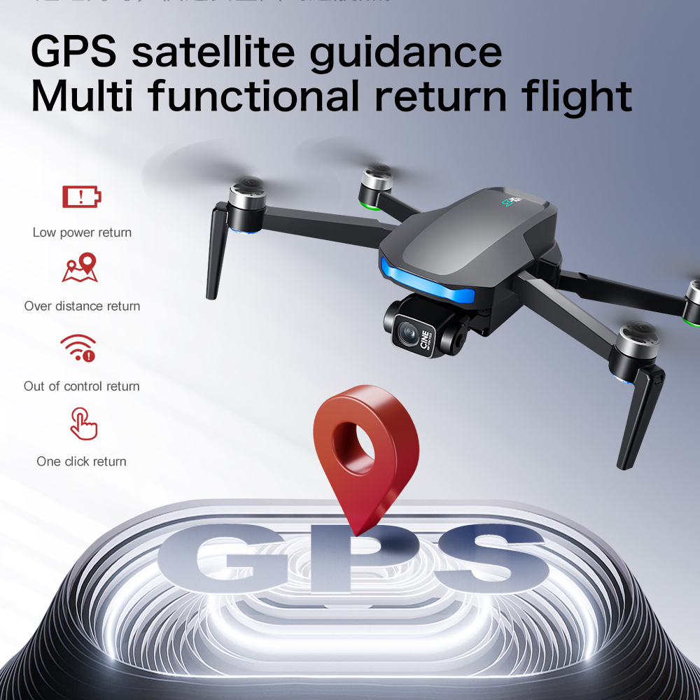 โดรนรุ่นใหม่ S-X1 MAX GPS 8K ร - Drone Gimbal บทวิจารณ์และราคา