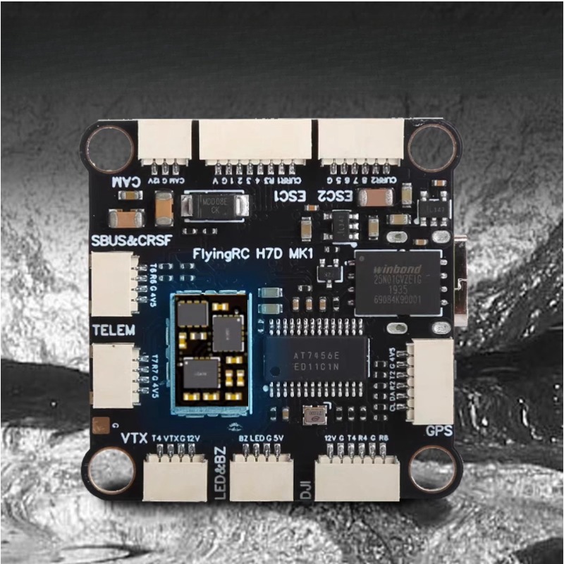 FlyingRC H7D H743 ตัวควบคุมการ - Drone Flight Controller บทวิจารณ์และราคา